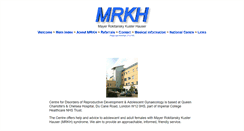 Desktop Screenshot of mrkh.org.uk